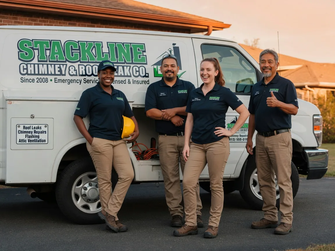 Chimney flashing repair company in Chenoa, IL